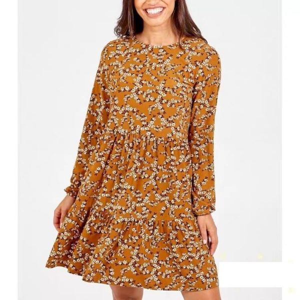 spring summer yellow flower loose long sleeve vintage zaraing-style 2021 women sheining vadiming party dress fgf1087 casual dresses, Black;gray
spring summer yellow flower loose long sleeve vintage zaraing-style 2021 women sheining vadiming party dress fgf1087 casual dresses, Black;gray