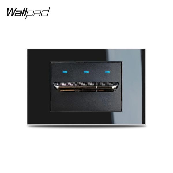 smart home control us 3 gang toggle wall light switch wallpad l3 crystal black glass 118*75mm retro push button stair corridor interruptor p
smart home control us 3 gang toggle wall light switch wallpad l3 crystal black glass 118*75mm retro push button stair corridor interruptor p