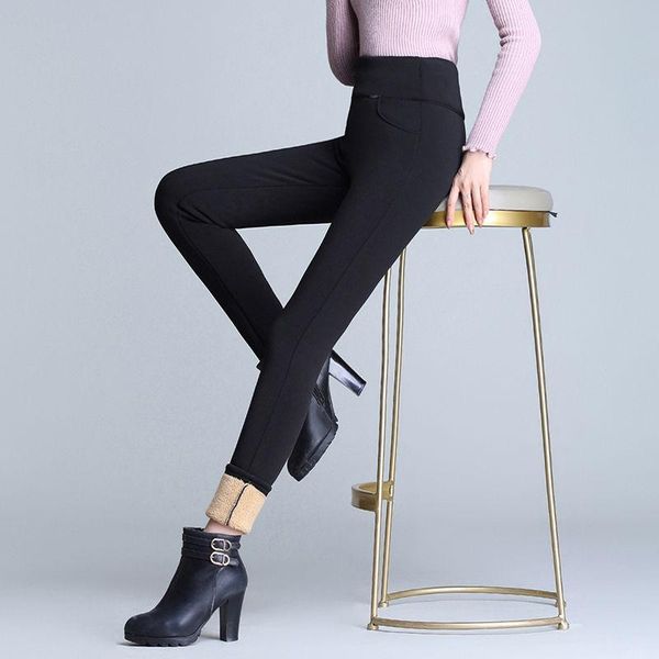 women's pants & capris 2021 fashion high waist autumn winter women thick warm elastic quality s-5xl trousers tight type pencil m36, Black;white
women's pants & capris 2021 fashion high waist autumn winter women thick warm elastic quality s-5xl trousers tight type pencil m36, Black;white