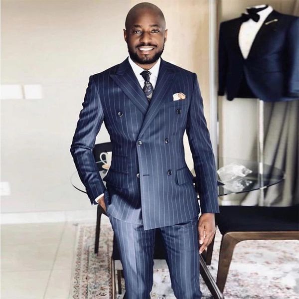 men's suits & blazers tailor-made navy stripe men 2 pieces doubel breasted jackets with pants costume homme mariage prom dress blazer t, White;black
men's suits & blazers tailor-made navy stripe men 2 pieces doubel breasted jackets with pants costume homme mariage prom dress blazer t, White;black