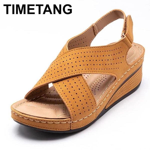 sandals timetangwomen summer shoes woman ladies sewing hollow out wedges female casual pu leather comfortable retro sandalis, Black
sandals timetangwomen summer shoes woman ladies sewing hollow out wedges female casual pu leather comfortable retro sandalis, Black