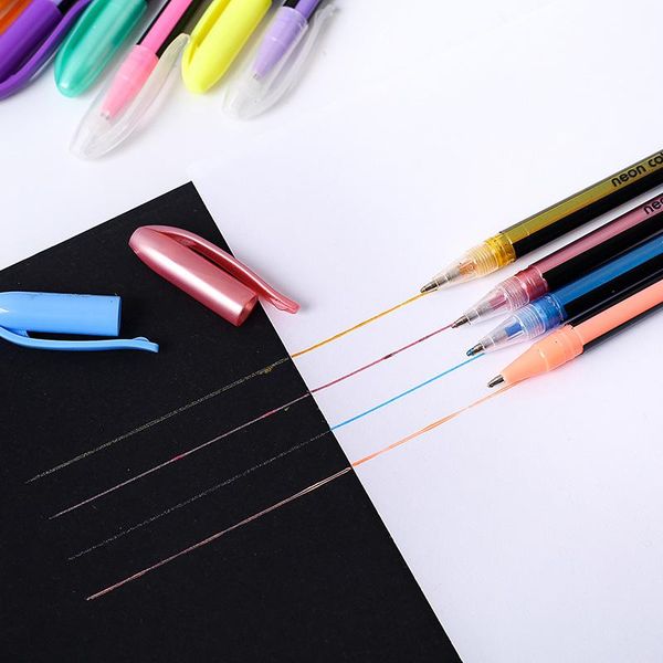 gel pens 12 18 colors pen set drawing colored glitter metal pastel highlighter art marker school student office writing stationery
gel pens 12 18 colors pen set drawing colored glitter metal pastel highlighter art marker school student office writing stationery