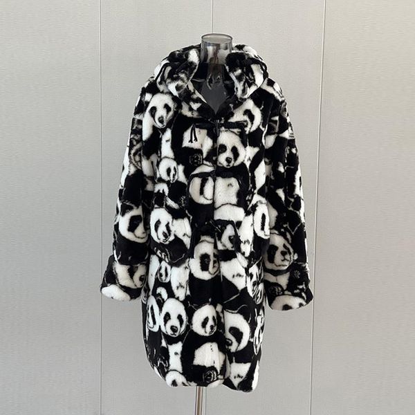 women's fur & faux winter jacket plush coats woman 2021 female coat teddy bear animal fashion slim, Black
women's fur & faux winter jacket plush coats woman 2021 female coat teddy bear animal fashion slim, Black