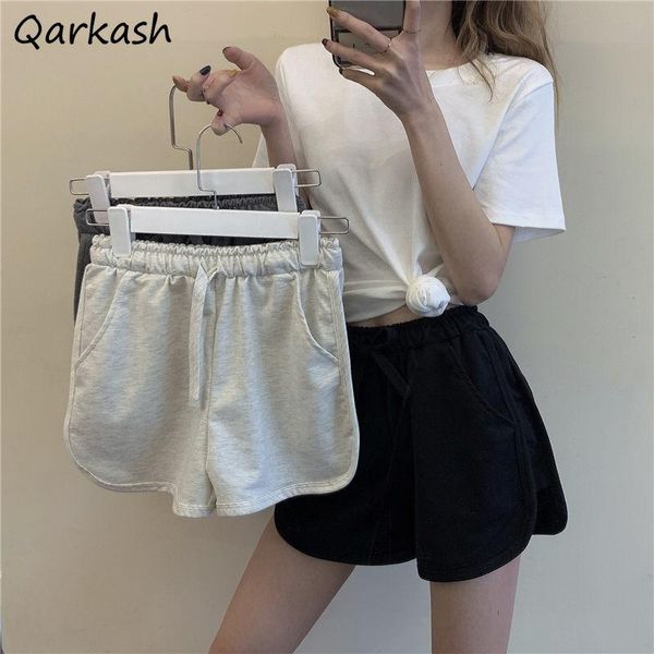 women's shorts women simple workout leisure female clothing students all-match summer comfortable drawstring ladies college chic, White;black
women's shorts women simple workout leisure female clothing students all-match summer comfortable drawstring ladies college chic, White;black