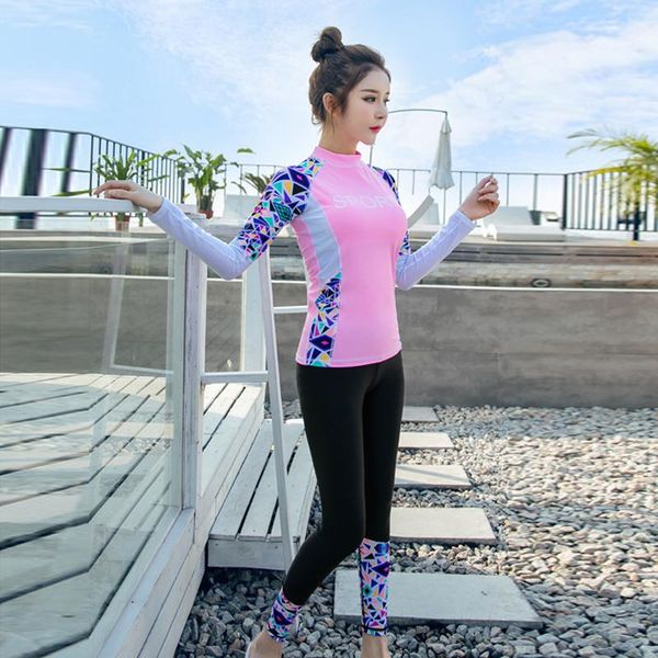 rash guard long sleeve swimsuit for women korean swimwear surfing suit maillot de bain 2 piece femme islamic swimming one-piece suits
rash guard long sleeve swimsuit for women korean swimwear surfing suit maillot de bain 2 piece femme islamic swimming one-piece suits