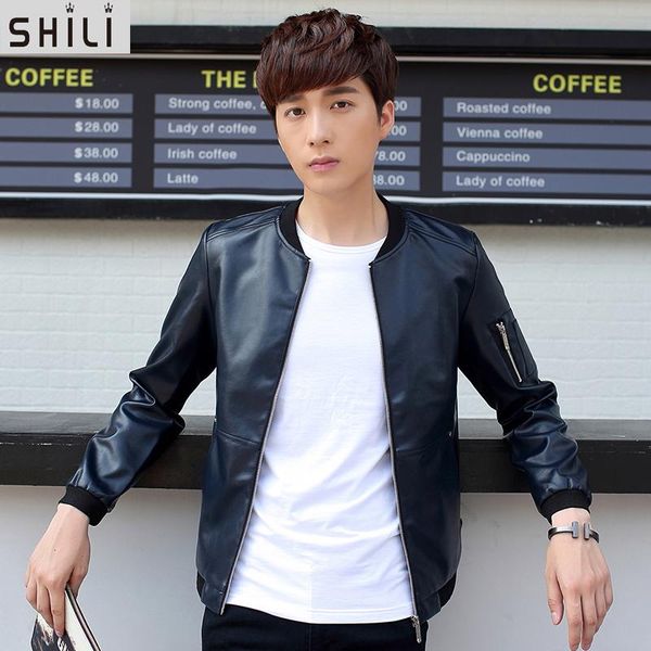 men's fur & faux arrival 2021 autumn winter fashionable pu leather jacket windbreaker male, Black
men's fur & faux arrival 2021 autumn winter fashionable pu leather jacket windbreaker male, Black