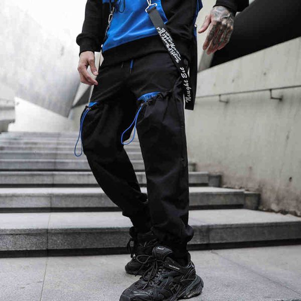 men's pants pant hip hop blue drawstring tactics men fashion streetwear mens joggers pocket pencil trousers har fwga, Black
men's pants pant hip hop blue drawstring tactics men fashion streetwear mens joggers pocket pencil trousers har fwga, Black