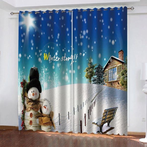 curtain & drapes luxury blackout 3d window curtains for living room bedroom year christmas
curtain & drapes luxury blackout 3d window curtains for living room bedroom year christmas