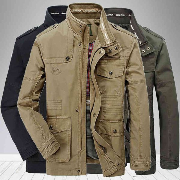 men's est mens 100% cotton jacket windbreaker military jackets army clothes outwear flight men brand clothing, Black;brown
men's est mens 100% cotton jacket windbreaker military jackets army clothes outwear flight men brand clothing, Black;brown