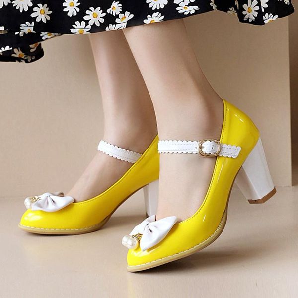 dress shoes bonjomarisa vintage big size 48 female pumps mixed color buckle round toe women party sweet luxucy quality woman, Black
dress shoes bonjomarisa vintage big size 48 female pumps mixed color buckle round toe women party sweet luxucy quality woman, Black