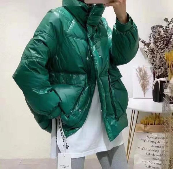 down coat 2021 stand collar jacket women's thickened short casual wide thin loose bread green, Black
down coat 2021 stand collar jacket women's thickened short casual wide thin loose bread green, Black