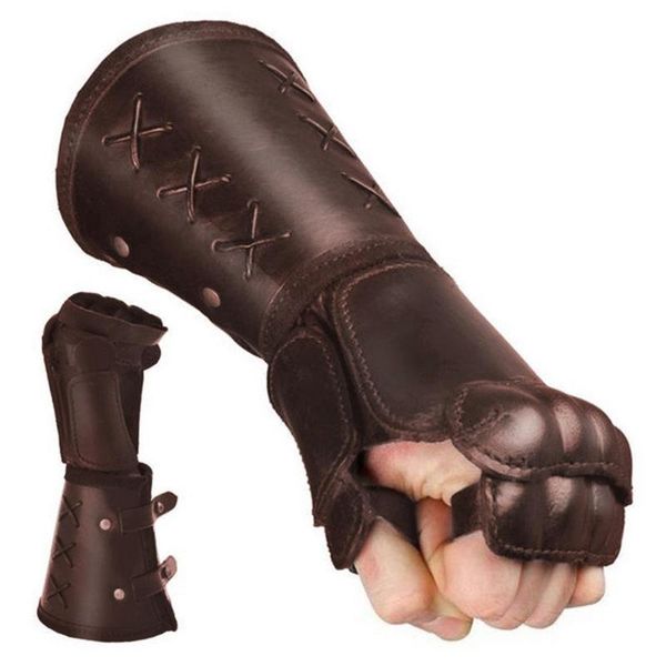 elbow & knee pads retro leather medieval gauntlets roleplay size glove warrior soldier knight archercosplay armor wrist bandage bracer, Black;gray
elbow & knee pads retro leather medieval gauntlets roleplay size glove warrior soldier knight archercosplay armor wrist bandage bracer, Black;gray