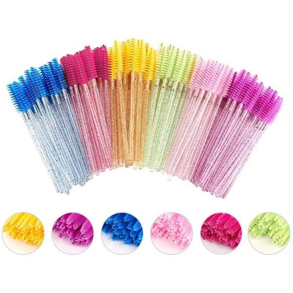 makeup brushes 50pcs disposable crystal rod mascara brush solid and convenient spiral beauty tool
makeup brushes 50pcs disposable crystal rod mascara brush solid and convenient spiral beauty tool