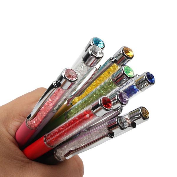 ballpoint pens 10pcs crystal pen fashion girl diamond ball for school office stationery supplies gift lot, Blue;orange
ballpoint pens 10pcs crystal pen fashion girl diamond ball for school office stationery supplies gift lot, Blue;orange