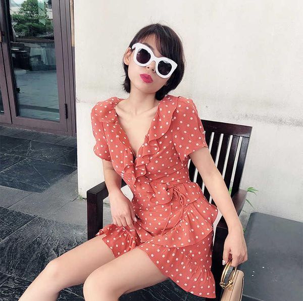 party dresses ladies fashion silk short sleeve ruffled v neck mini irregular dress with hem and self tie drawstring, White;black
party dresses ladies fashion silk short sleeve ruffled v neck mini irregular dress with hem and self tie drawstring, White;black