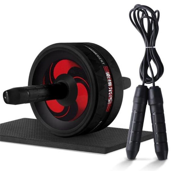 8cm widen ab roller 16.8cm diameter power abdominal slimmer with skipping rope training equipment 
8cm widen ab roller 16.8cm diameter power abdominal slimmer with skipping rope training equipment