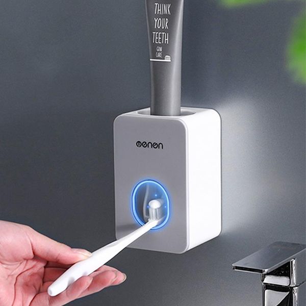 wall mounted automatic toothpaste dispenser stand home dust-proof squeezers lazy bathroom accessories set toothbrush holders
wall mounted automatic toothpaste dispenser stand home dust-proof squeezers lazy bathroom accessories set toothbrush holders