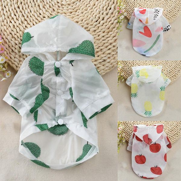 pet dog raincoat sun-proof clothing summer sun protection hoodie small clothes print poncho for medium pets puppy cat apparel
pet dog raincoat sun-proof clothing summer sun protection hoodie small clothes print poncho for medium pets puppy cat apparel