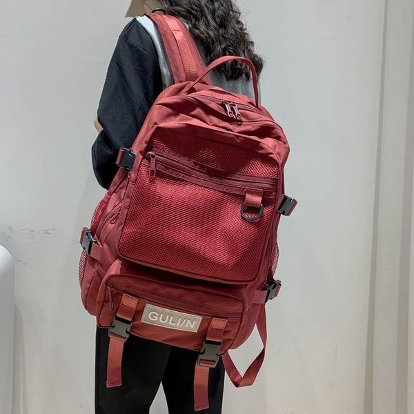 backpack nylon multi-pocket women shoulder bag school for teenage large capacity travel male
backpack nylon multi-pocket women shoulder bag school for teenage large capacity travel male