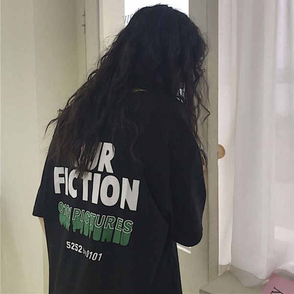 women's t-shirt early spring inst short sleeve korean version loose students' versatile clothes on mschf 8f06, White
women's t-shirt early spring inst short sleeve korean version loose students' versatile clothes on mschf 8f06, White