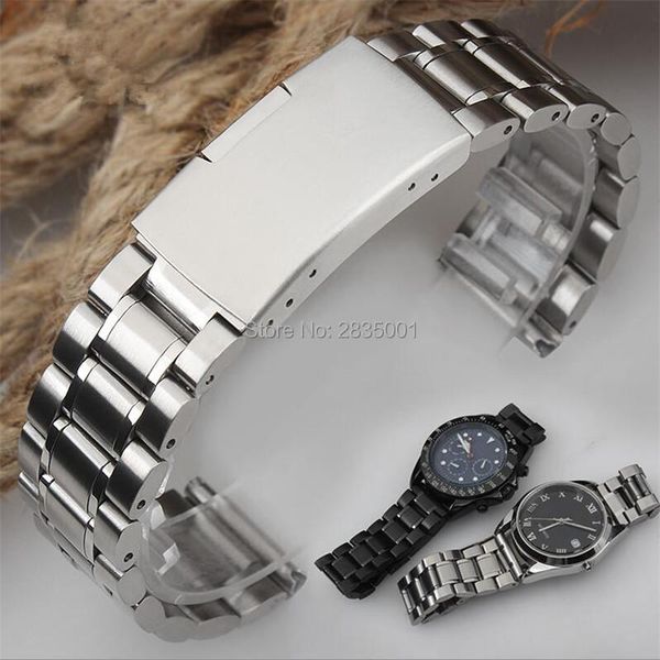 watch bands classic stainless steel watchband silver/gold/black bracelet 16 18 20 22 24mm solid band for master l2 l4 stock tools, Black;brown
watch bands classic stainless steel watchband silver/gold/black bracelet 16 18 20 22 24mm solid band for master l2 l4 stock tools, Black;brown