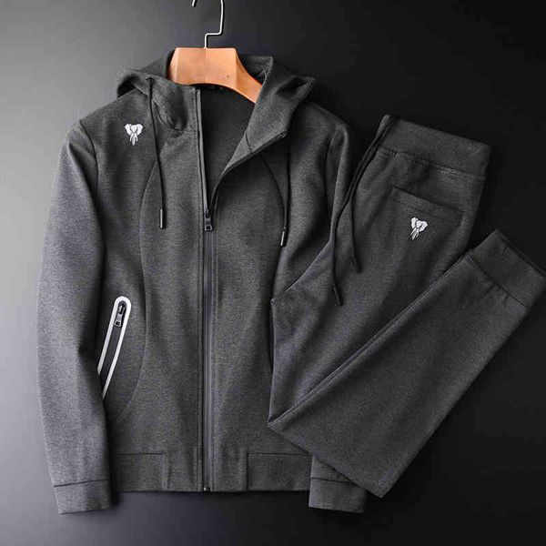 tracksuit shirt mens suits 2 piece hight quality yarn dyed hooded zipper male sweatshirts autumn fashion slim fit man pants 4xl, Gray
tracksuit shirt mens suits 2 piece hight quality yarn dyed hooded zipper male sweatshirts autumn fashion slim fit man pants 4xl, Gray