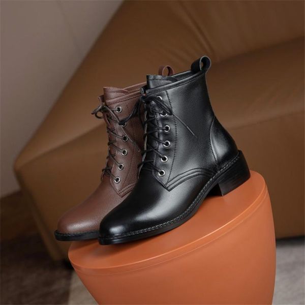 boots 2021 genuine leather women winter round toe thick heel short handmade youth tooling low-heel, Black
boots 2021 genuine leather women winter round toe thick heel short handmade youth tooling low-heel, Black