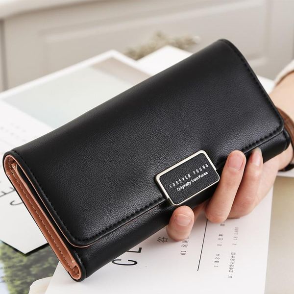 wallets cute pu leather wallet letter decoration long paragraph multi-card position tri-fold purse clutch bag female, Red;black
wallets cute pu leather wallet letter decoration long paragraph multi-card position tri-fold purse clutch bag female, Red;black