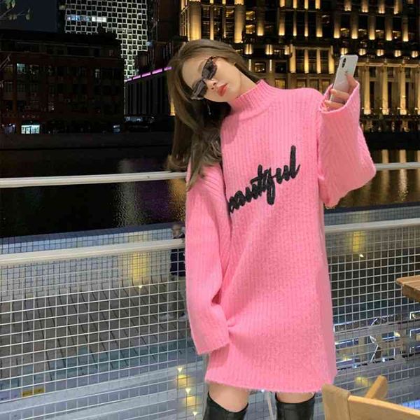 casual dresses french retro pink letters girl heart sweater embroidery pullover autumn and winter knitted dress women clv8, Black;gray
casual dresses french retro pink letters girl heart sweater embroidery pullover autumn and winter knitted dress women clv8, Black;gray