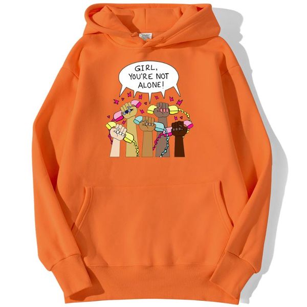 women's hoodies & sweatshirts girl, you're not alone print hoody female skin friendly cool hoodie sport casual streetwear loose sw, Black
women's hoodies & sweatshirts girl, you're not alone print hoody female skin friendly cool hoodie sport casual streetwear loose sw, Black