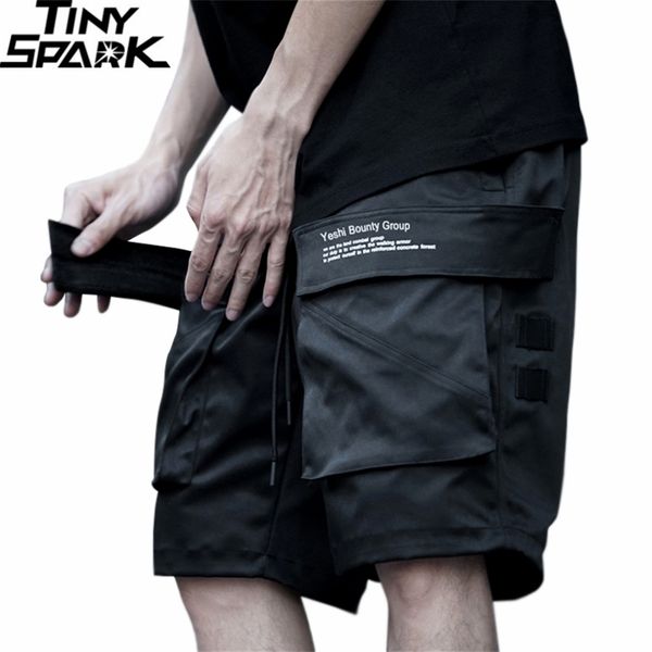 men hip hop cargo shorts streetwear harajuku joggers short side pocket summer black casual track hipster street wear 210716, White;black
men hip hop cargo shorts streetwear harajuku joggers short side pocket summer black casual track hipster street wear 210716, White;black