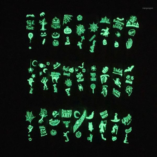 1pc nail art halloween adhesive sticker sheet light glow in dark fluorescent ghost deco cy010-0181, Black
1pc nail art halloween adhesive sticker sheet light glow in dark fluorescent ghost deco cy010-0181, Black