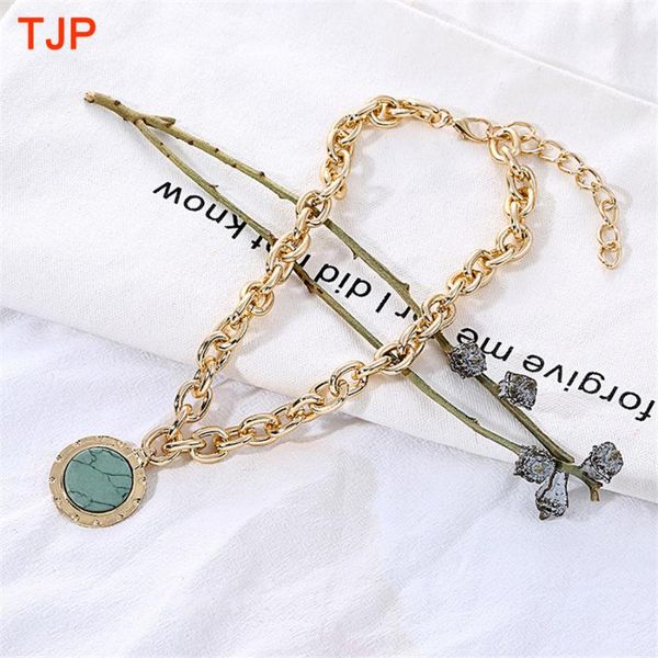 pendant necklaces 2021 trendy ethnic bohemian round stone pendants for women gold color boho link chain choker statement necklace, Silver
pendant necklaces 2021 trendy ethnic bohemian round stone pendants for women gold color boho link chain choker statement necklace, Silver