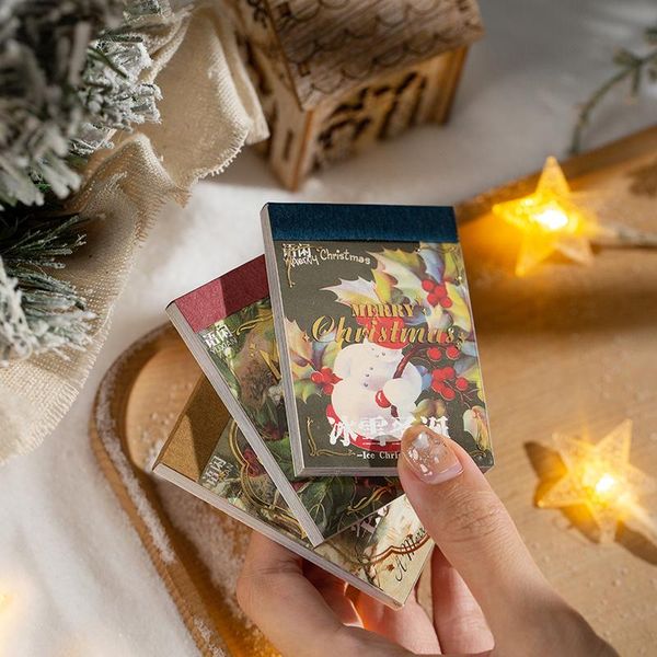 gift wrap 30 sheets retro christmas series stationery stickers book merry santa claus cute journaling decor sticker
gift wrap 30 sheets retro christmas series stationery stickers book merry santa claus cute journaling decor sticker