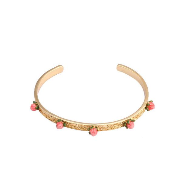 bangle european and american fashion hand jewelry personality simple enamel flower opening adjustable bracelet female, Black
bangle european and american fashion hand jewelry personality simple enamel flower opening adjustable bracelet female, Black