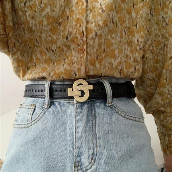 belts korean-style hollow-out full-hole women's punch-belt stylish simple and versatile jeans strap men's decorative ins, Black;brown
belts korean-style hollow-out full-hole women's punch-belt stylish simple and versatile jeans strap men's decorative ins, Black;brown
