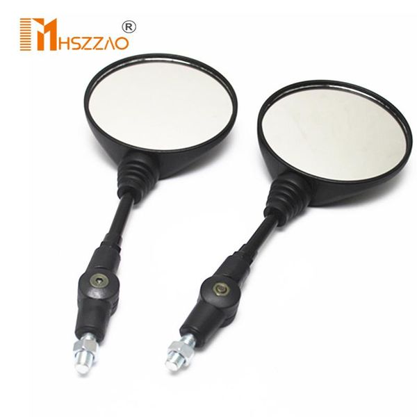 motorcycle mirrors 1 pair black universal mirror rearview anti-fall folding round side
motorcycle mirrors 1 pair black universal mirror rearview anti-fall folding round side