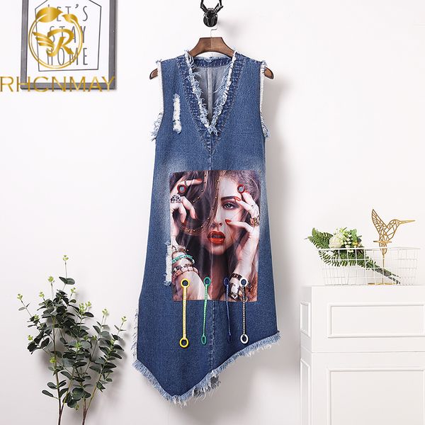 casual vintage sleeveless print denim dress women plus size irregular loose jeans dress female v neck vest tassel summer dressswimwear bath, Black;gray
casual vintage sleeveless print denim dress women plus size irregular loose jeans dress female v neck vest tassel summer dressswimwear bath, Black;gray