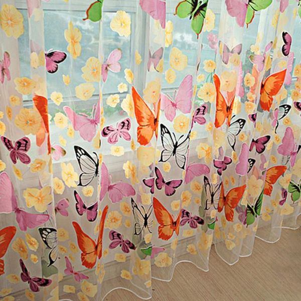 wear rod butterfly gauze curtain yarn glass printing screens sheer voile door curtains drape & drapes
wear rod butterfly gauze curtain yarn glass printing screens sheer voile door curtains drape & drapes