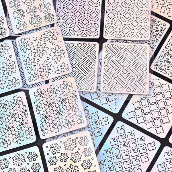 style 3d manicure tips diy decorations tool nail vinyls hollow irregular grid stencil stripe line art transfer stickers1, Black
style 3d manicure tips diy decorations tool nail vinyls hollow irregular grid stencil stripe line art transfer stickers1, Black