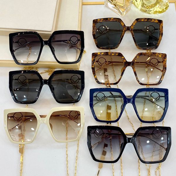 0410s sunglasses womens classic fashion shopping travel outdoor big square glasses with metal chain anti-ultraviolet uv 400 lens size 56-20-, White;black
0410s sunglasses womens classic fashion shopping travel outdoor big square glasses with metal chain anti-ultraviolet uv 400 lens size 56-20-, White;black