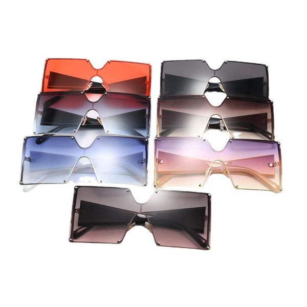personalized sunglasses square one piece sun glasses fashion trend street, White;black
personalized sunglasses square one piece sun glasses fashion trend street, White;black