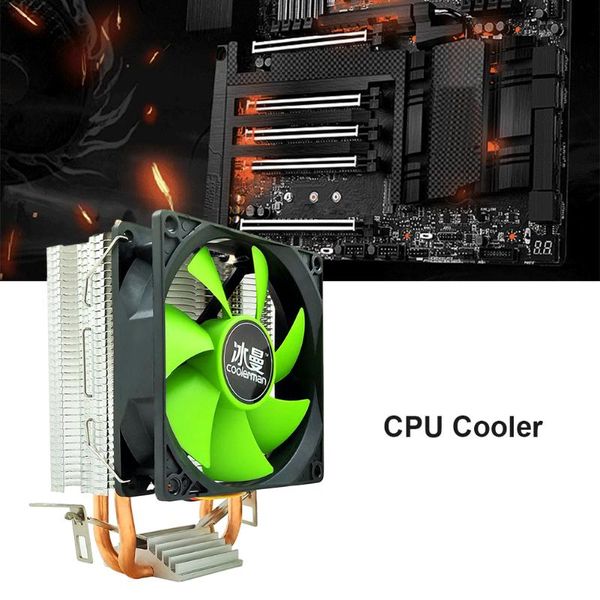 fans & coolings pwm radiator heatsink deskcpu cooler fan 2 heat pipes 3-pin power cooling for intel amd parts
fans & coolings pwm radiator heatsink deskcpu cooler fan 2 heat pipes 3-pin power cooling for intel amd parts