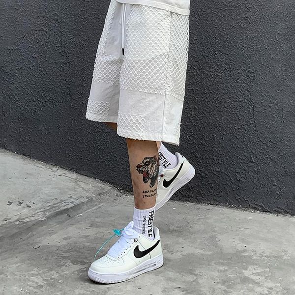 high street mesh breathable solid white black summer shorts mens and womens drawstring wide leg casual oversize five point pants men's
high street mesh breathable solid white black summer shorts mens and womens drawstring wide leg casual oversize five point pants men's