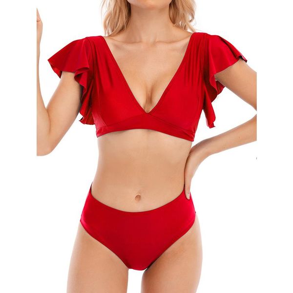 one-piece suits women's swimwear 2021 solid high waist bikini 9 color ruffle swimsuit female's beachwear
one-piece suits women's swimwear 2021 solid high waist bikini 9 color ruffle swimsuit female's beachwear