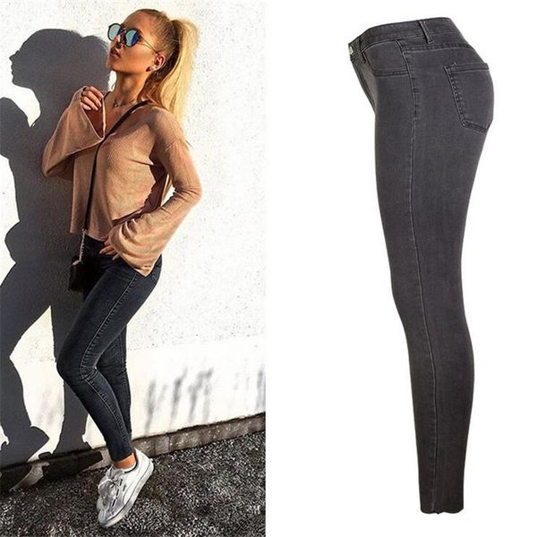 women's jeans mid waist skinny woman plus size elastic femme denim pants vaqueros mujer simple cotton pencil uja8, Blue
women's jeans mid waist skinny woman plus size elastic femme denim pants vaqueros mujer simple cotton pencil uja8, Blue