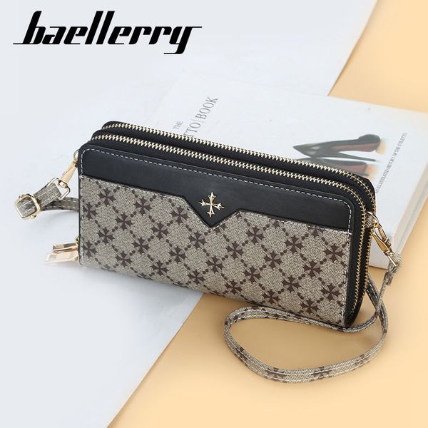 baellerry purse long messenger double zipper mobile phone fashion new single shoulder women's bag, Red;black
baellerry purse long messenger double zipper mobile phone fashion new single shoulder women's bag, Red;black