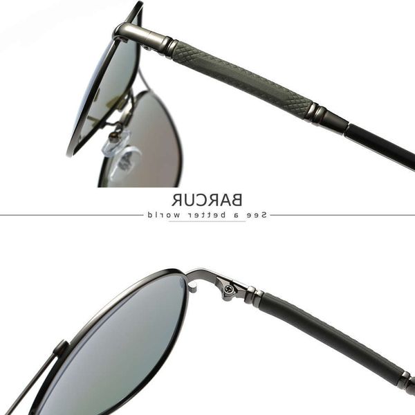 sunglasses barcur tr90 sunglasses polarized men's sun glasses women pilot uv400 mirror oculos de sol t200619, Black
sunglasses barcur tr90 sunglasses polarized men's sun glasses women pilot uv400 mirror oculos de sol t200619, Black
