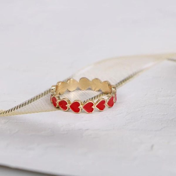 cluster rings adorable colorful enamel heart stacking matching gold for women 2021 minimalist alloy jewelry wholesale, Golden;silver
cluster rings adorable colorful enamel heart stacking matching gold for women 2021 minimalist alloy jewelry wholesale, Golden;silver