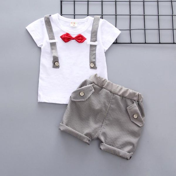 clothing sets summer toddler baby boys clothes gentleman boy bow t-shirt +short pants formal children's suit 1 2 3 4 years, White
clothing sets summer toddler baby boys clothes gentleman boy bow t-shirt +short pants formal children's suit 1 2 3 4 years, White